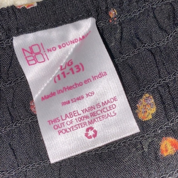 No boundaries boho floral top size 11-13 - Picture 4 of 7